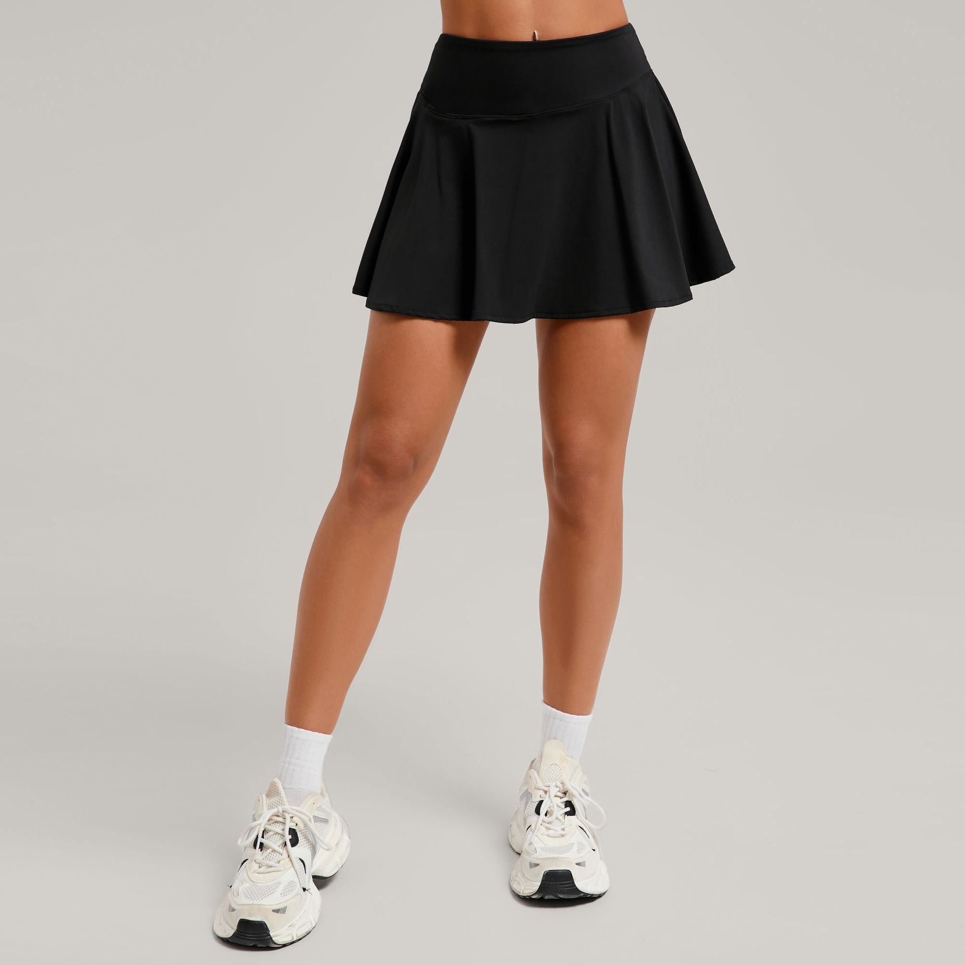 High Waisted Tennis Mini Skirt - Golf Equipment Logos review and price