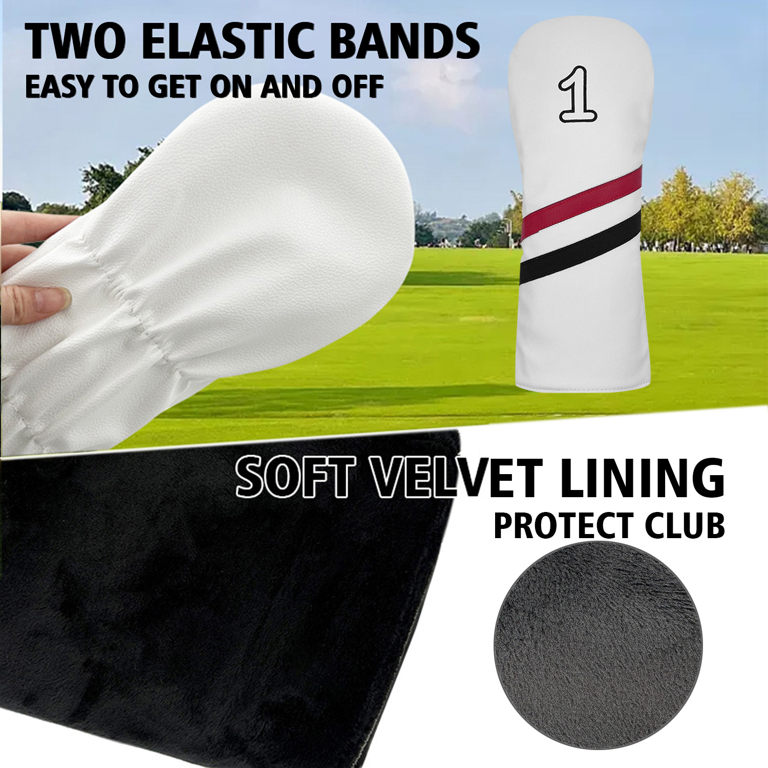 Golf Club #1 #3 #5 #U Wood Hea - Golf Equipment Suppliers review and price