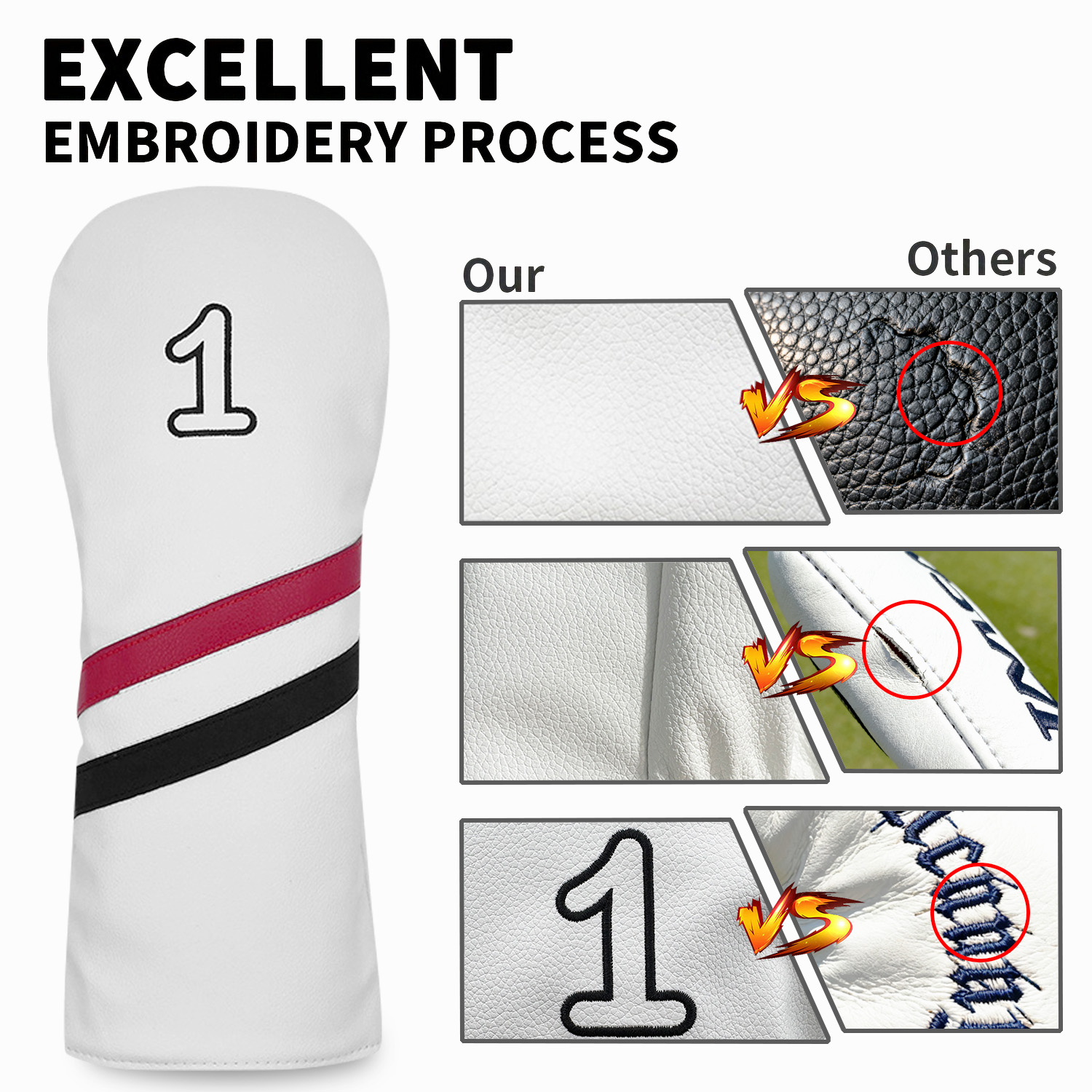 Golf Club #1 #3 #5 #U Wood Hea - Golf Equipment Suppliers review and price