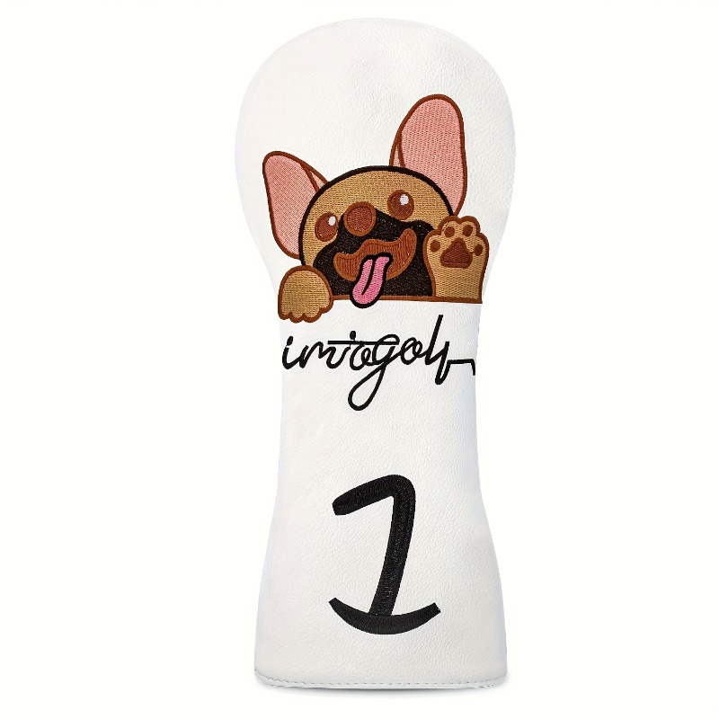 1pc Puppy Golf Club Cover - Cu - Golf Equipment Suppliers review and price