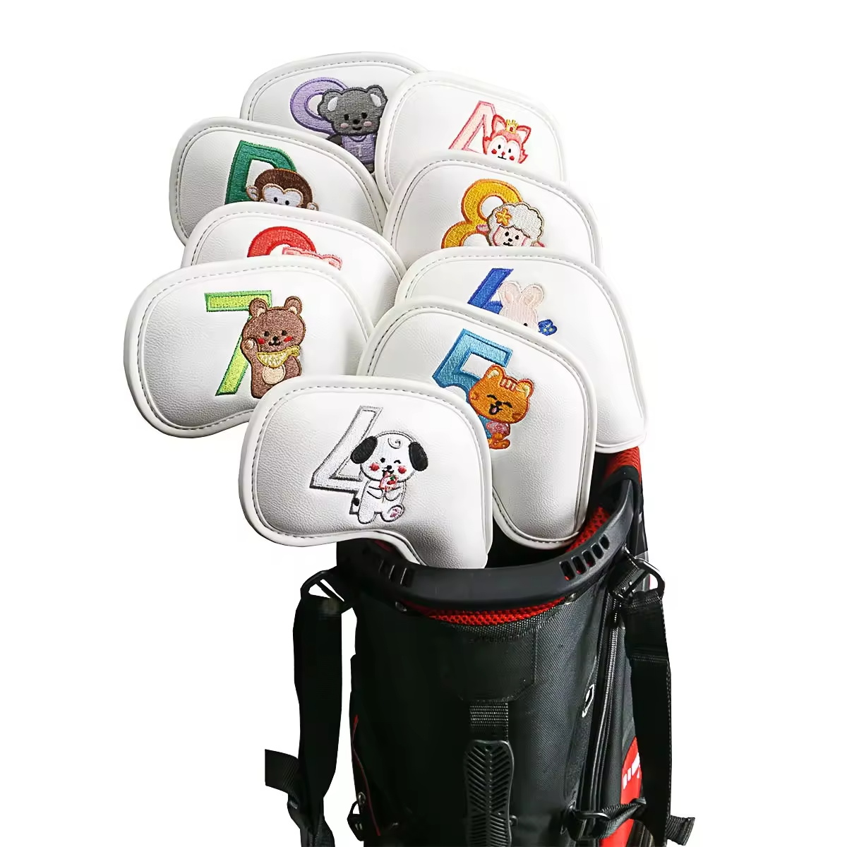 9Pcs Cute Cartoon Animal Golf  - Golf Equipment Suppliers review and price